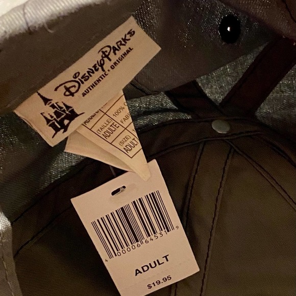 Disney Parks Authentic Embroidered Grey Believe In Magic Adjustable Hat New - Picture 16 of 16